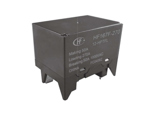 宏发功率继电器HF167F-270